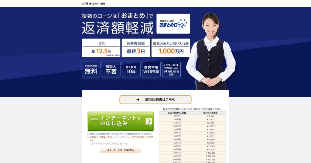 おまとめローンで月々の借金返済を楽に!銀行・ノンバンクのおすすめ20選 12 おまとめローンで月々の借金返済を楽に!銀行・ノンバンクのおすすめ20選 2