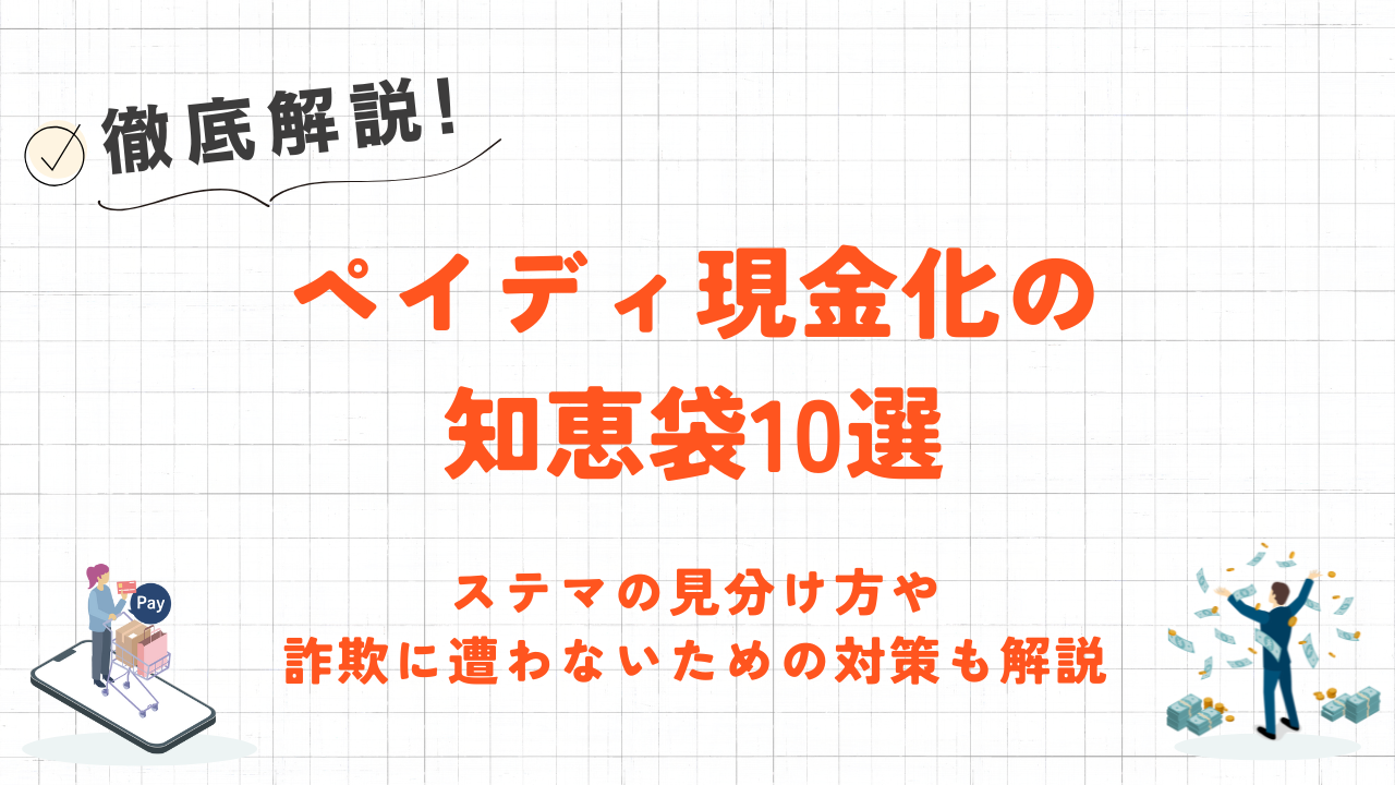 ペイディ現金化の知恵袋10選|騙された?ステマ・トラブル事例と安全な対策も解説 19 ペイディ現金化の知恵袋10選|騙された?ステマ・トラブル事例と安全な対策も解説 5