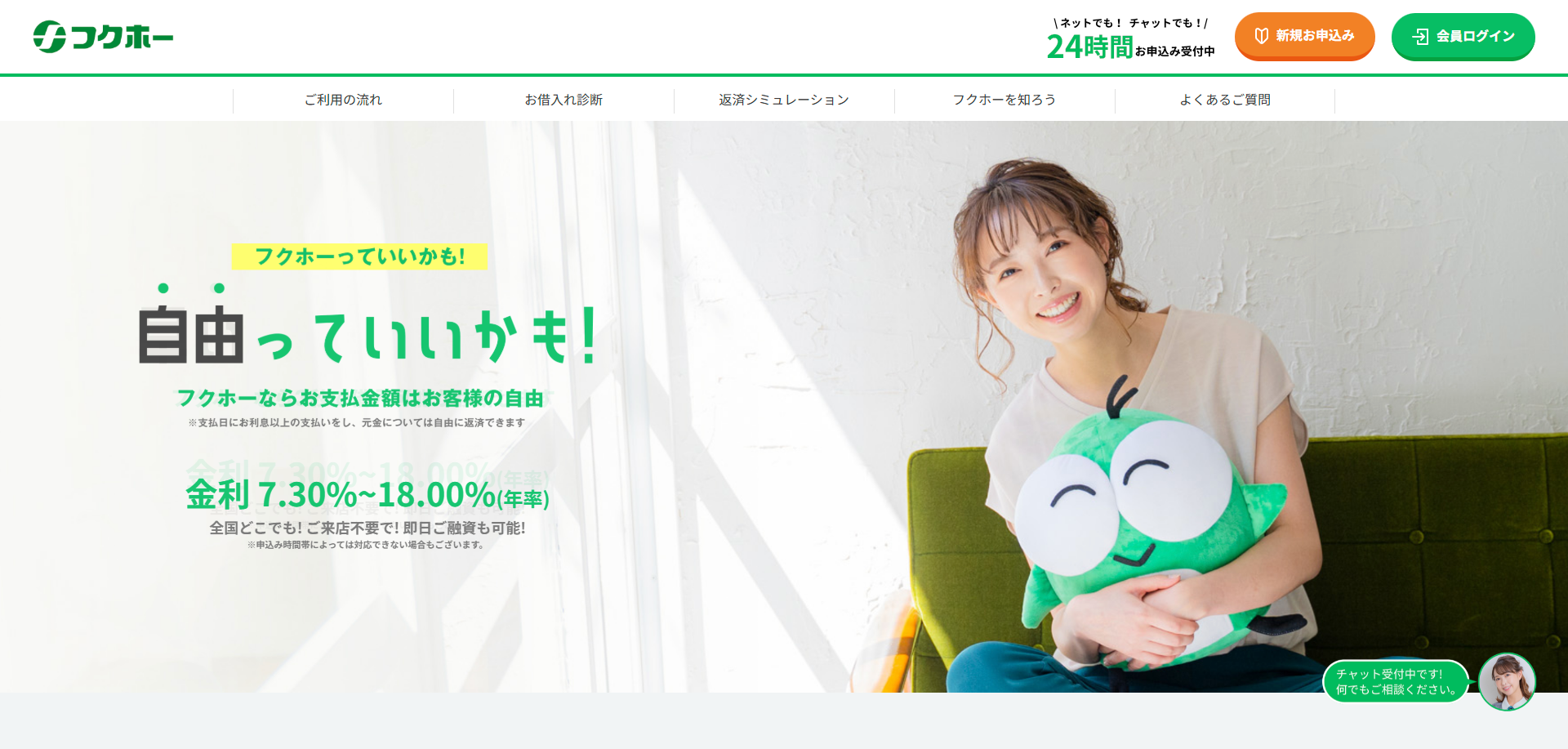 お金を借りられない人の最後の砦!神金融10選|審査に通るコツも解説 18 フクホー