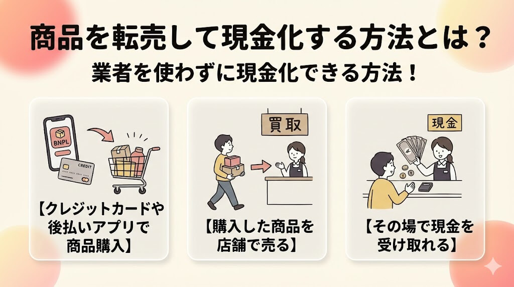 グレーなお金の作り方4選|即日現金化の方法やおすすめ優良業者も紹介 230 gk-self-genkinka