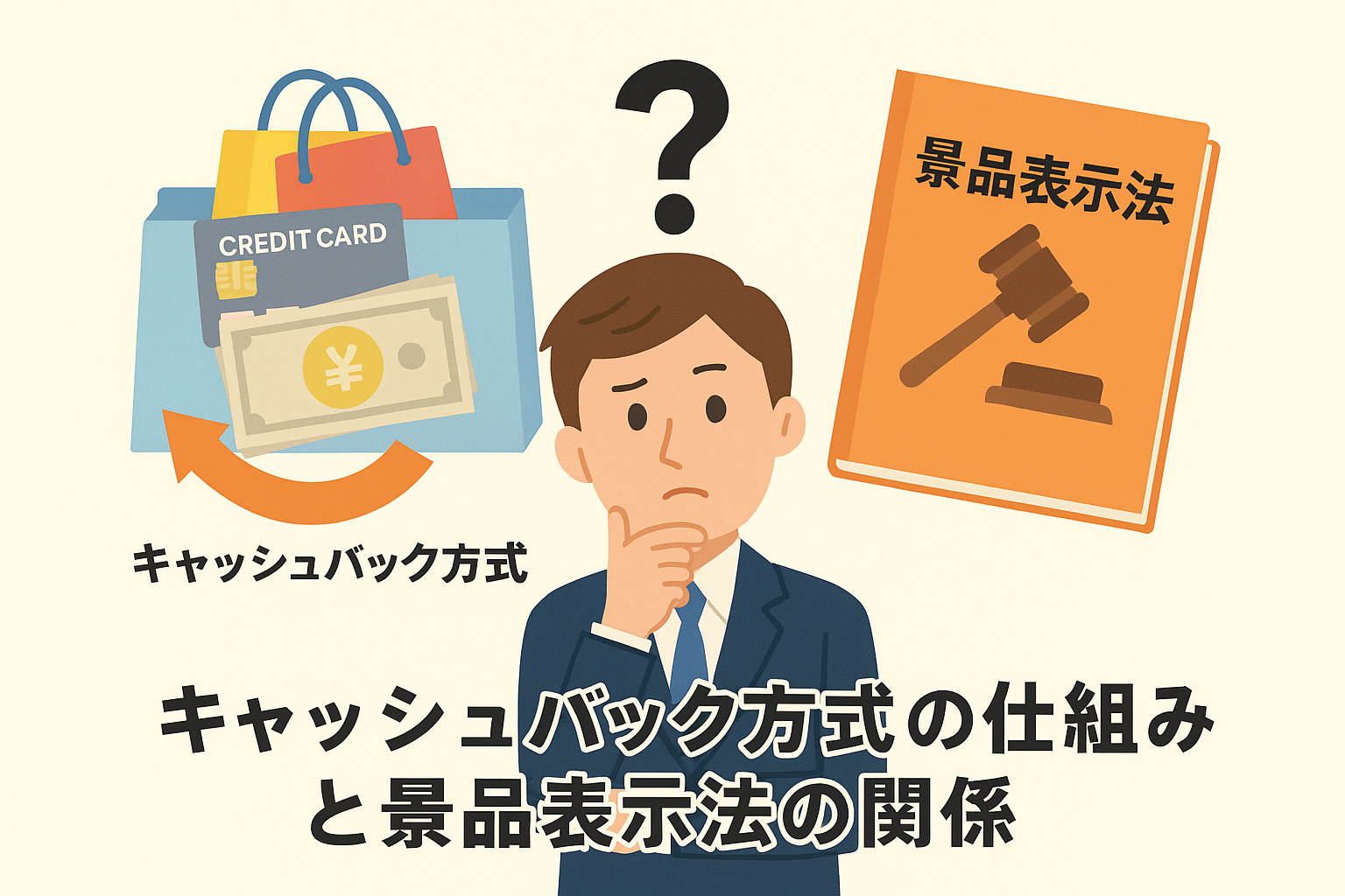 クレジットカード現金化のキャッシュバック式は景品表示法違反?ルールと仕組みを解説 12 the-act-aupamr_02