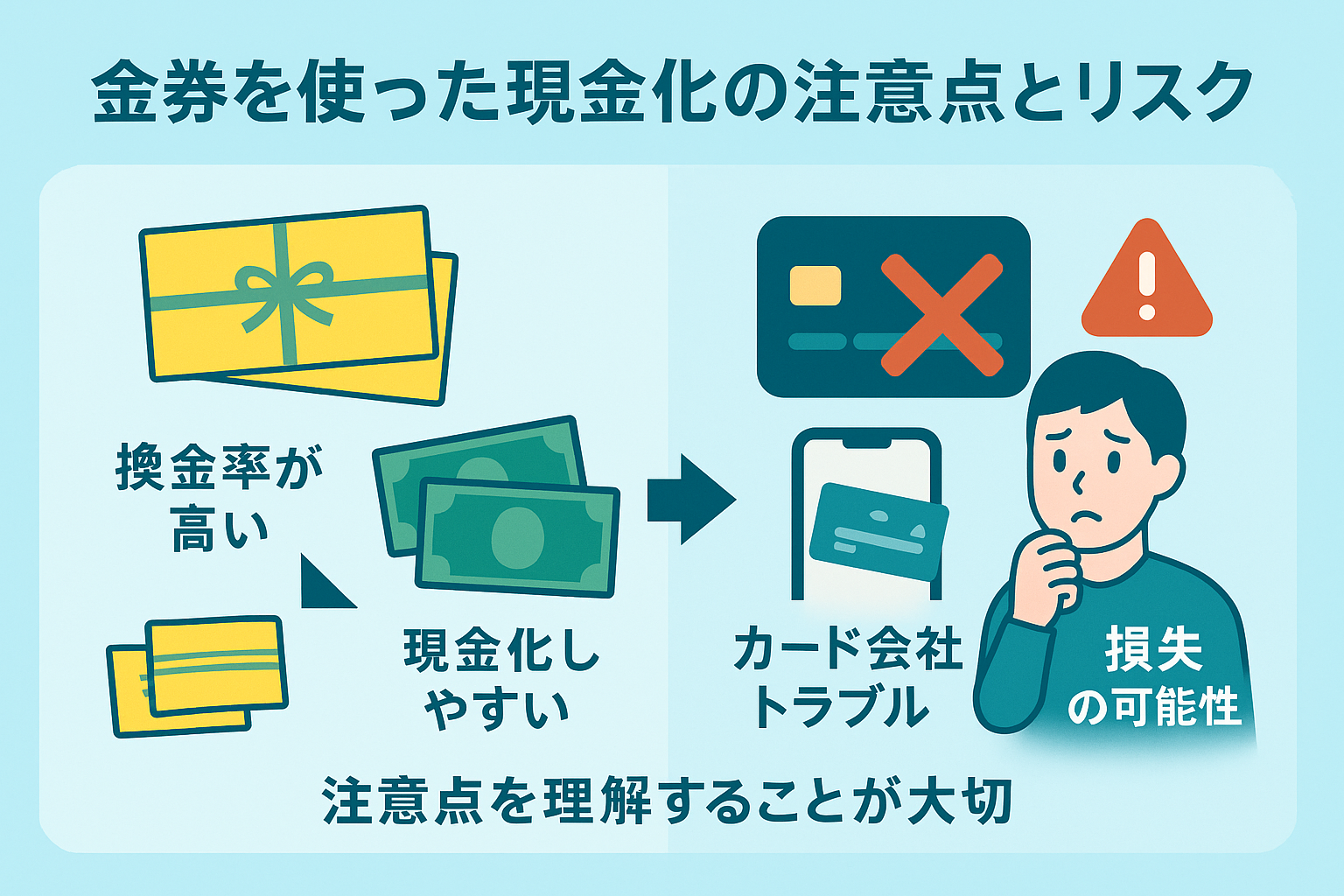 金券を使ったクレジットカード現金化の方法|換金率相場と注意点を徹底解説! 16 image1