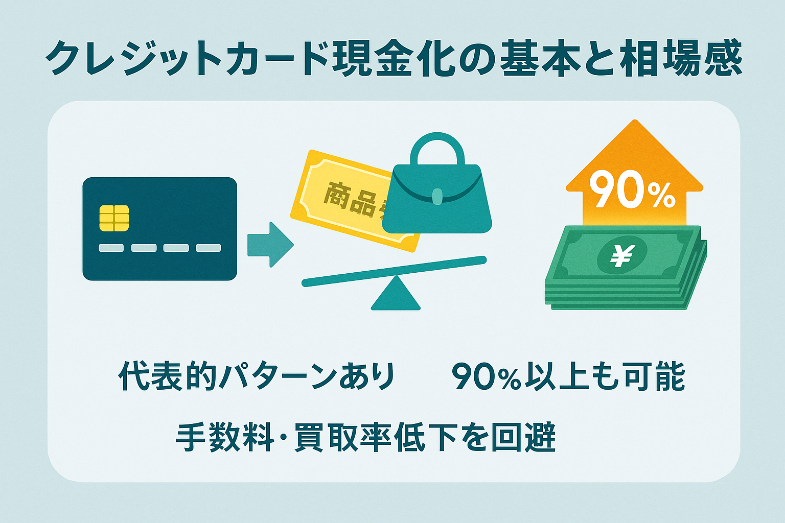 換金率90%超!クレジットカード現金化の裏ワザ4選|裏ワザなしでも換金率の高い優良業者も紹介 139 image1