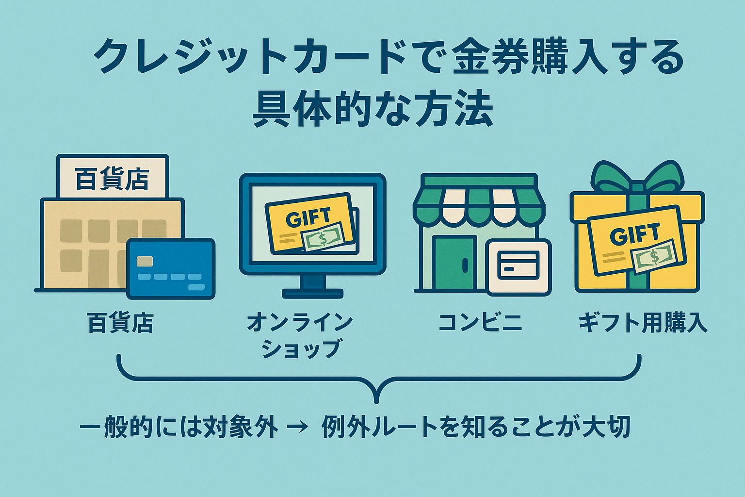 金券を使ったクレジットカード現金化の方法|換金率相場と注意点を徹底解説! 13 image2
