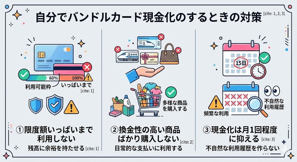 バンドルカード現金化は危険?利用停止を防ぐ方法と安全な優良店を紹介 205 gk-バンドルカード現金化対策