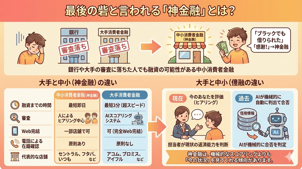 お金を借りられない人の最後の砦!神金融10選|審査に通るコツも解説 24 GK_最後の砦と言われる神金融とは