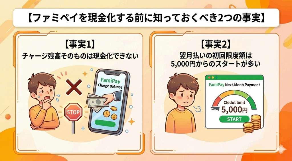 ファミペイを即日現金化する方法|審査落ち時の代替アプリも紹介 118 GK_ファミペイを現金化する前に知っておくべき2つの事実