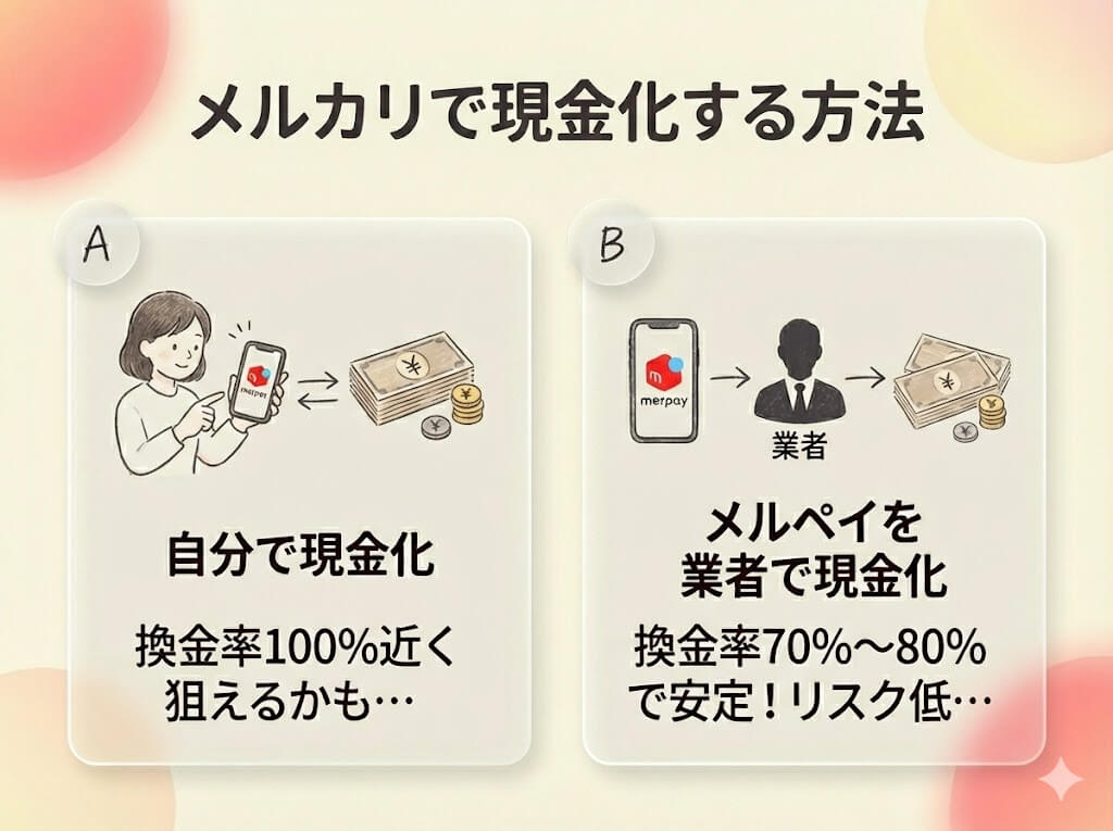メルカリでクレジットカード現金化する方法|商品選定や優良業者も紹介 118 メルカリで現金化する方法