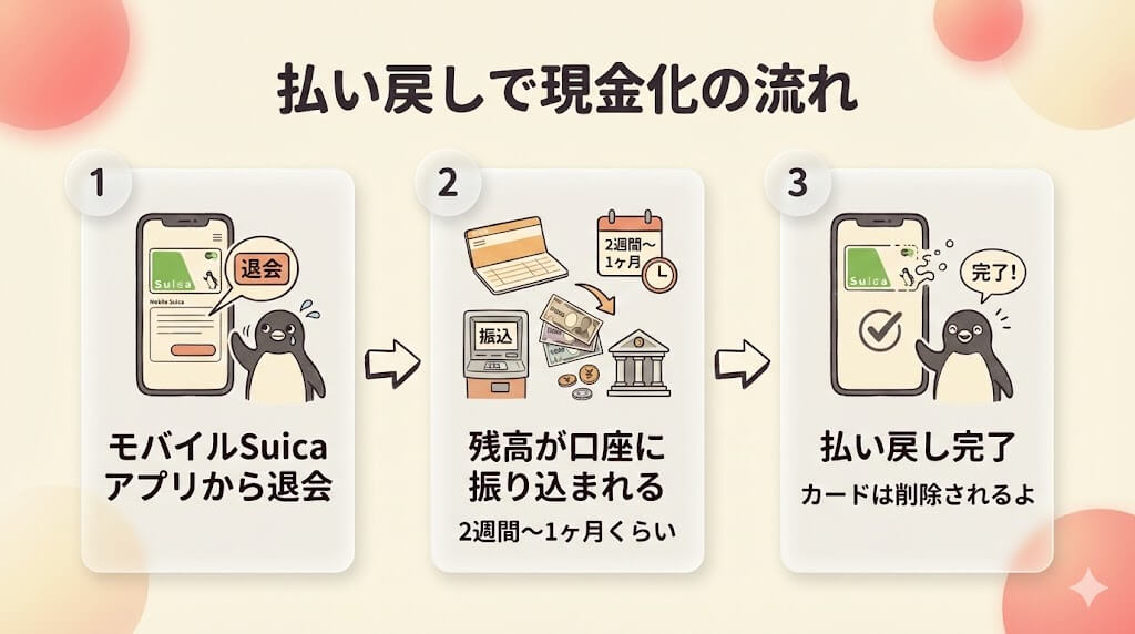 【2026最新】Suicaを現金化する3つの方法!即日で現金を作る手段も解説 118 gk-suica-haraimodosi