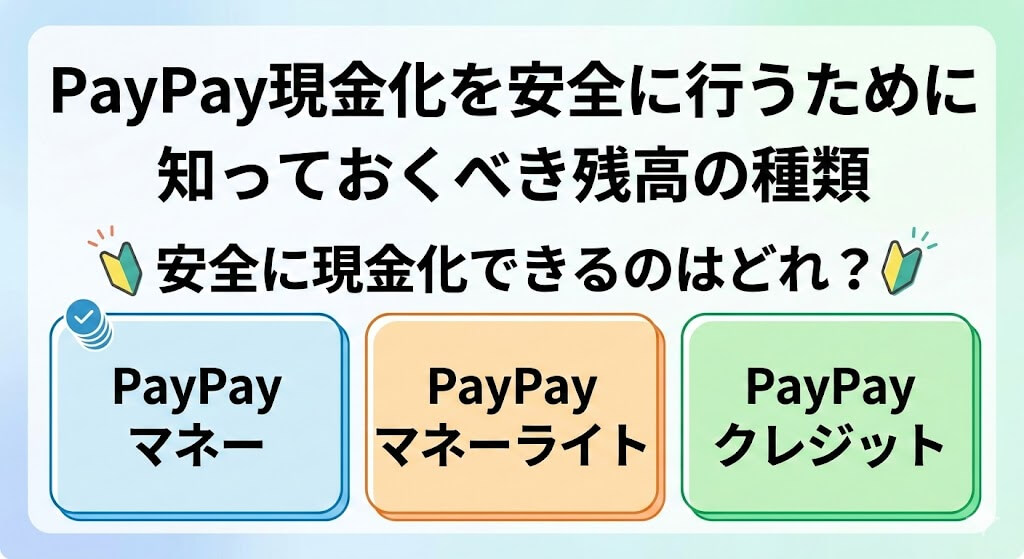 PayPay現金化の最短手順!出金できないマネーライトを即日換金する方法 119 gk-PayPay現金化残高の種類