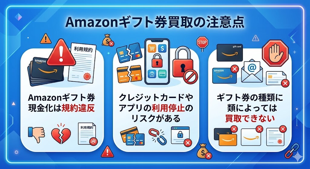 Amazonギフト券買取の優良店5選|注意点や換金率アップの方法も解説 190 gk-Amazonギフト券買取の注意点