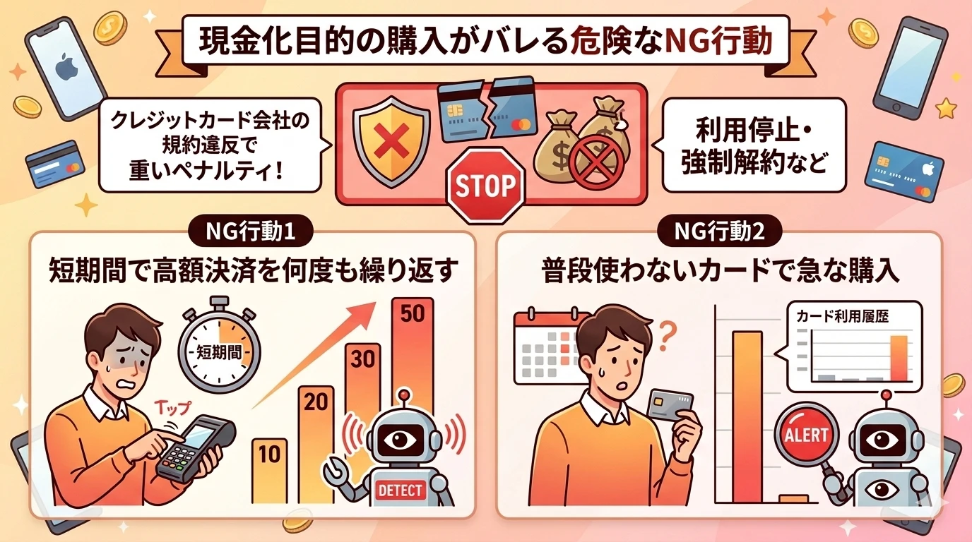 2026年3月最新!Appleギフトカード即日現金化の手順と優良店 191 GK-現金化目的の購入がバレる危険なNG行動