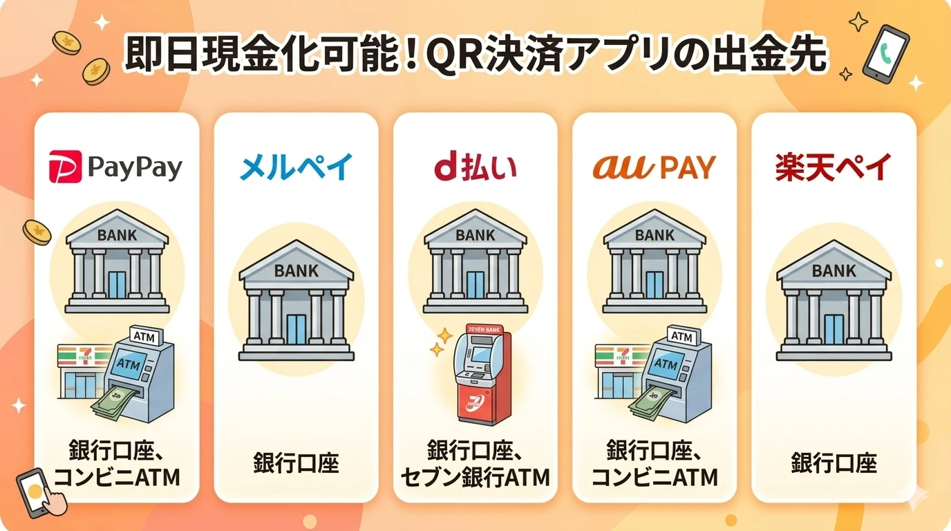 【2026年3月最新】QRコード決済を即日現金化!リスクを抑える方法 98 GK-QRコード決済・バーコード決済を即日で現金化できるアプリ一覧