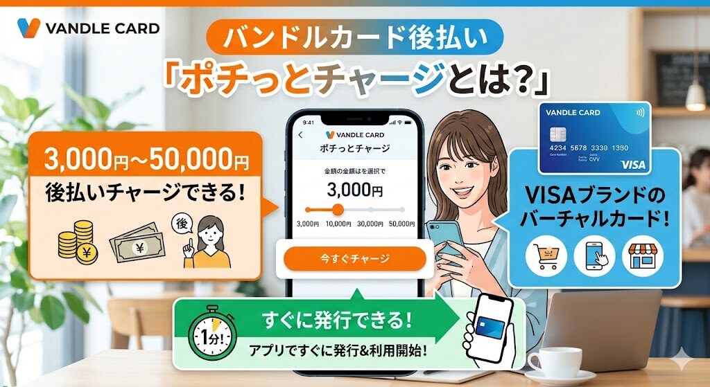 バンドルカード後払いの審査落ち・上限不足を解決!最新の現金化手順も解説 118 gk-バンドルカード「」ポチっとチャージ