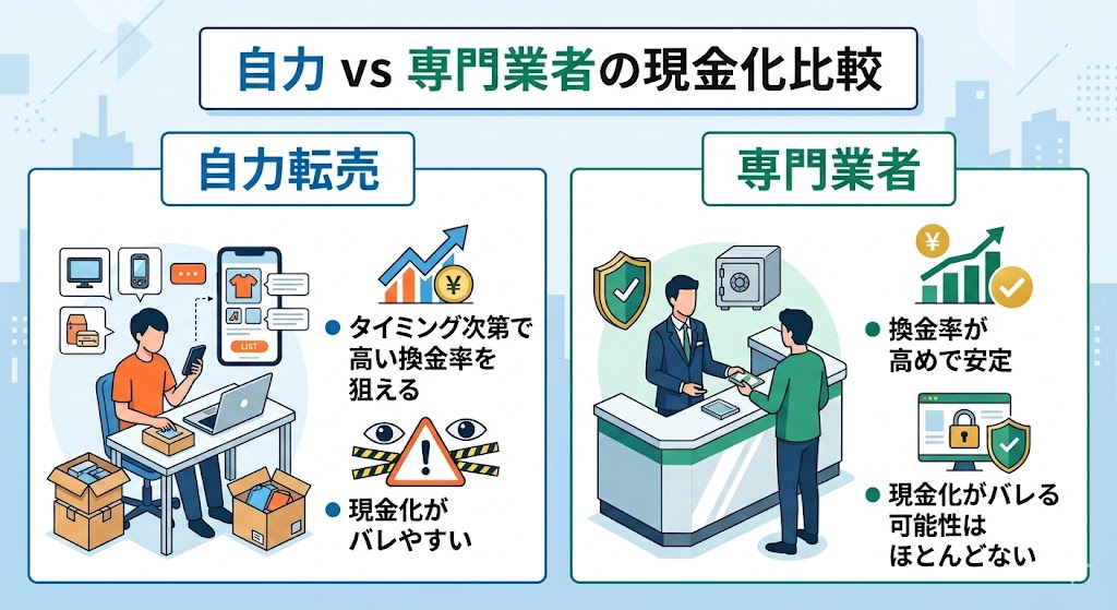 d払い現金化5chスレは凍結?2026年最新の換金法と優良業者を紹介 200 gk-自分vs業者で現金化比較